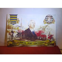 HENRY FAWCETT, PARCEL POST in 1883, SALISBURY, WILTSHIRE unused postcard #
