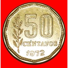 LIBERTY (1970-1976): ARGENTINA ★ 50 CENTAVOS 1972! ★LOW START★NO RESERVE