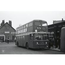 Chorlton Bus Station & Police 1969, Large Photo