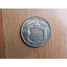 Belgium 1971 10 Frank Belgie (Dutch - Flemish Text) Coin