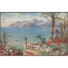 Vue de L'Esterel, Cannes, 1944 - Tuck's CPA