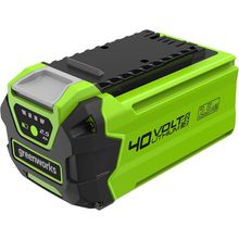 Greenworks 40V 2.5Ah Lithium-Ion Battery (Genuine Greenworks Battery / 75+ Compa