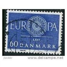 1960 Michel 386 - #5 fine used (o) - EUROPE