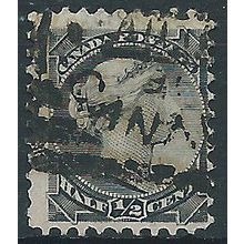 Canada 1882 SG101 1/2c Black Good+ Used .. ..