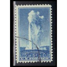 Used 744 5c Yellowstone National Park Fine RA2287