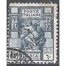 Libia 1924 Michel 51C O Cote (2005) 0.60 Euro Sibylle libyenne Cachet rond
