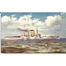 Naval HMS SWIFTSURE Tuck Oilette Postcard (9053)