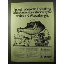 1978 NatWest Bank Ad - Student Grant