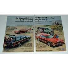 1978 Pinto, Fairmont, LTD and Club Wagon Ad - Lineup