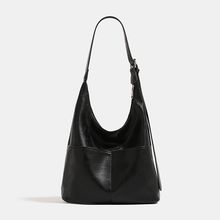 Women Crescent Hobo Bags Trendy Purses Black