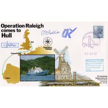 Lieut Betheell Lord Of Humberside Hull Operation Raleigh Hand Signed FDC