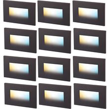 CLOUDY BAY 3 Color 120V Dimmable LED Indoor Outdoor Step Light,3000K/4000K/5000K