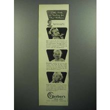 1944 Gerber's Baby Food Ad - Little Hints on Feeding