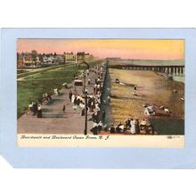 New Jersey Ocean Grove Boardwalk & Boulevard~1973