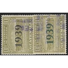 1939 Michel Z10a+Z10b - fine used (o)