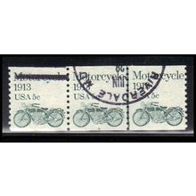 Used 1899 5c Motorcycle Very Fine PNC 4/3 PA2304