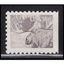 1887 18c Moose Fine MNH Dry Gum BPS V4668