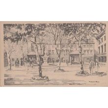 St Saint Bartholomews Hospital London Restoration Antique Fund Raising Postcard