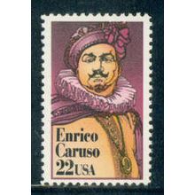 2250 22c Enrico Caruso Fine MNH MA2073