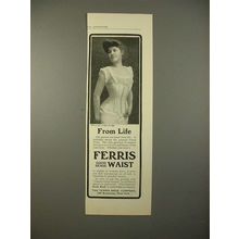 1903 Ferris Good Sense Waist Corset No. 220 Ad