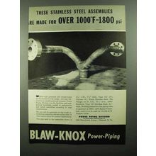 1950 Blaw-Knox Power Piping Ad - Steel Assemblies