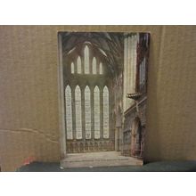 YORK MINSTER Five Sisters Window unused antique postcard c.1900 Photocrom & Co #