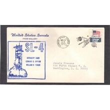 Event Senate SL-4 1338F 8c Flag (Cachet-Typed/A) CV40615