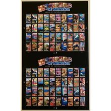 Wonders of America Press Sheet of 2 Panes of Forty 39 Cent Stamps Scott 4033-72