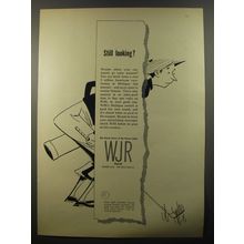 1954 WJR Radio Ad - Still looking?
