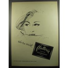 1955 Houbigant Flatterie Perfume Ad - Who can resist