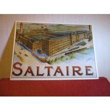 SOLTAIRE MILL, Yorkshire by Dorothy Burrows unused postcard #