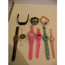 LOT OF WATCHES/FITNESS BAND TRACKER NIKE SWIMMING SPORTLINE EPIC AWATCH