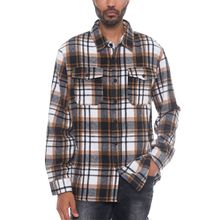 Men's Checkered Soft Flannel Shacket