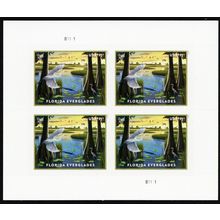 5751, $9.65 Florida Everglades Mint Pane of Four Stamps - Stuart Katz