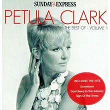 Petula Clark The Best Of Petula Clark CD VOLUMES 1 & 2 - SUNDAY EXPRESS PROMO