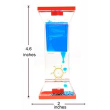 Liquid Motion Bubbler With One Wheel (Blue)