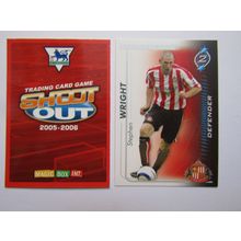 Stephen Wright - Sunderland - Shoot Out 2005 2006 Magic Box Football Card (EF1)