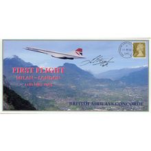 John Cook of Greg Norman Concorde Pilot LTD EDN OF 28 Hand Signed FDC