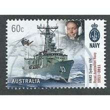 AUS 2011 60c 'ROYAL AUSTRALIAN NAVY' FINE USED (EBID36-076)