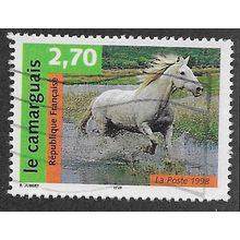 FRA 1998 2.70F 'HORSES - CAMARGUE' FINE USED (EBID55-727)