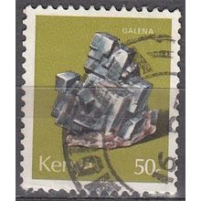 Kenia 1977 Michel 100 O Cote (2005) 0.20 Euro Minéral La galène Cachet rond