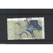 SouthAfrica.SG362 50c Stanley Cranes.Fine Used.Sep25d