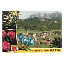 BEZAU used postcard 1976 postmark =