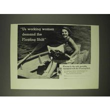 1935 Corona Typewriter Ad - Demand the Floating Shift