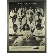 1977 Boeing Aircraft Ad - Getting People Together