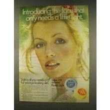1977 Pond's Light Moisturizer and Cold Cream Ad