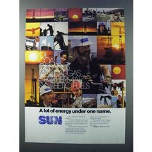 1981 SUN Company Ad - Oil Coal Oil Sands Natural Gas