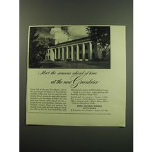 1949 Greenbrier Resort Ad - Meet the seasons ahead of time at the new Greenbrier