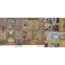 Amalienburg Kirche Jagdzimmer 1734 Munchen Nymphenburg 3x Postcard s