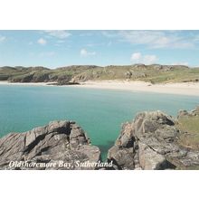 Oldshoremore Bay Sutherland Scotland Postcard